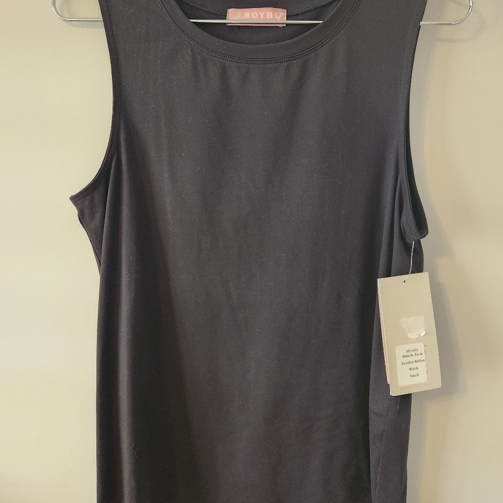 Soybu Muscle tank, black size small